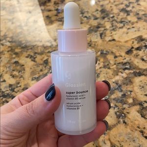 Glossier super bounce. Swatched only.